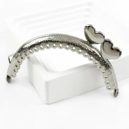 1/2/5/10Pcs 8.5cm Embossed Metal Bags Handle Purse Frame Kiss Clasp for Coin Wallet DIY Handmade Sewing Brackets Bag Accessories