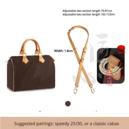 Checkerboard Shoulder Strap For Women Bag Durable Fashion Top Layer Cowhide Leather Crossbody Bag Strap Bag Accessories