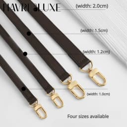 Checkerboard Shoulder Strap For Women Bag Durable Fashion Top Layer Cowhide Leather Crossbody Bag Strap Bag Accessories