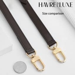 Checkerboard Shoulder Strap For Women Bag Durable Fashion Top Layer Cowhide Leather Crossbody Bag Strap Bag Accessories