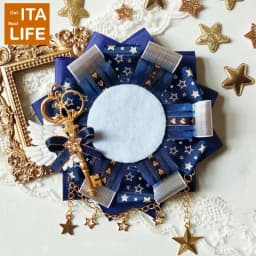 Italife Luxury Anime Badge Holder Decoration Starry Sky Series for 55-58 Badge Pin Anime Women Ita Bag Accessories Display H305