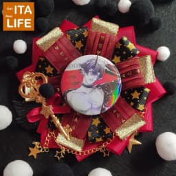 Italife Luxury Anime Badge Holder Decoration Starry Sky Series for 55-58 Badge Pin Anime Women Ita Bag Accessories Display H305
