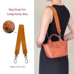 Bag Shoulder Strap For Longchamp Xtra Canvas Wide Bag Strap Durable Bag Belt Fashion Sling Bag Replacement Accessories
