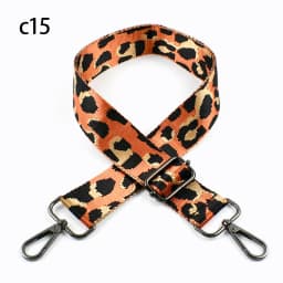 Deepeel Women 3.8cm Wide Colorful Bag Strap Band Leopard Shoulder Crossbody Straps Female Nylon Adjustable Bags Belt Accessory