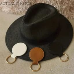 Strong Magnetic Hat Clip for Women Bags Backpack Luggage Travel Outdoor PU Leather Accessories College Students Men Women Unisex