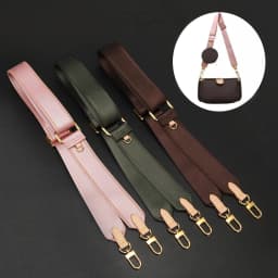 Adjustable Canvas Bag Strap Crossbody Coin Purse Leather Women Luxury Brand Bag Straps Replacement Webbing Wide Shoulder Strap