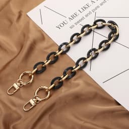 40/60CM Women Acrylic Bag Chains Detachable Resin Chain Shoulder Bag Strap Handheld Bag Chain Fishbone Chain Multiple Colors