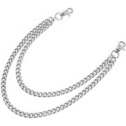 Punk Waist Chain Wallet Chain for Men Women Long Pocket Keychain with Lobster Clasps for Keys Jeans Pants Belt