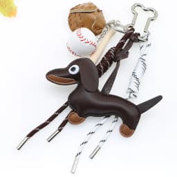 New Cartoon Personalized Keychain Bag Pendant Series Sausage Dog Shaped Bag Hanging Decoration For Gift