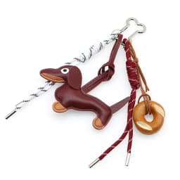 New Cartoon Personalized Keychain Bag Pendant Series Sausage Dog Shaped Bag Hanging Decoration For Gift