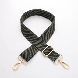 SUZAOZHE Ladies Zebra Print Shoulder Strap Waist Bag Canvas Bag Shoulder Crossbody Bag DIY Adjustable Accessory Bag