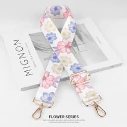 Nylon/Cotton Bag Strap Women Colored Straps for Crossbody Messenger Shoulder Bag Accessories Adjustable Belts Handbag Straps