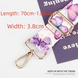 Nylon/Cotton Bag Strap Women Colored Straps for Crossbody Messenger Shoulder Bag Accessories Adjustable Belts Handbag Straps