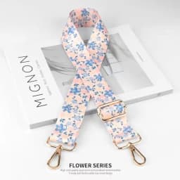 Nylon/Cotton Bag Strap Women Colored Straps for Crossbody Messenger Shoulder Bag Accessories Adjustable Belts Handbag Straps