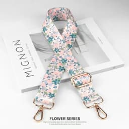 Nylon/Cotton Bag Strap Women Colored Straps for Crossbody Messenger Shoulder Bag Accessories Adjustable Belts Handbag Straps