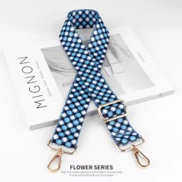 Nylon/Cotton Bag Strap Women Colored Straps for Crossbody Messenger Shoulder Bag Accessories Adjustable Belts Handbag Straps