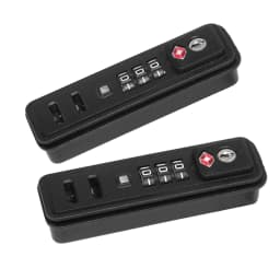 GUGULUZA Embedded Luggage Combination Locks Luggage Lock Suitcase Replacement Password Lock for Travel 3 Digit Self-Setting Lock
