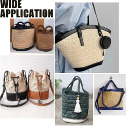 32x12cm Leather Bag Bottom Knitting Crochet Bag Cushion Base Shaper Pad for DIY Weaving Tote Bags Handbag Purse Accessories