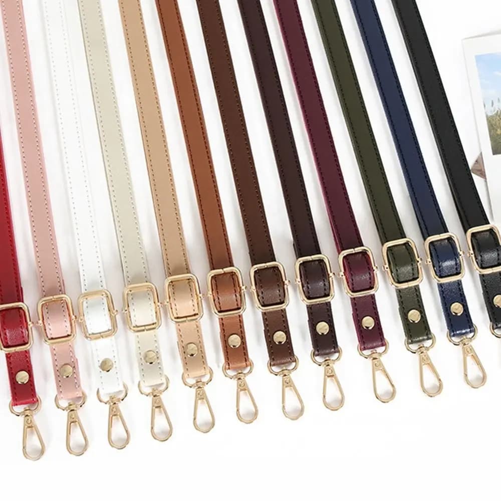 80-150CM Adjustable Bag Handle Replacement Bags Strap Women Leather Shoulder Bag Parts Handbag Belts Strap Bag Accessories