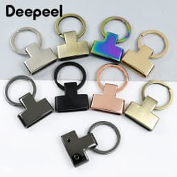 5/10/20Pcs 20/24mm O Rings Metal Buckles Keychain Hook Ring Buckle for Bag Strap Connector Clasp Webbing Clip Craft Accessories
