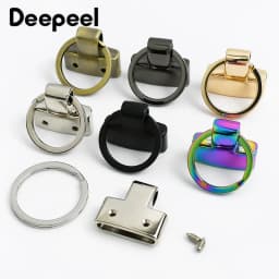 5/10/20Pcs 20/24mm O Rings Metal Buckles Keychain Hook Ring Buckle for Bag Strap Connector Clasp Webbing Clip Craft Accessories