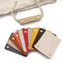 1PCS Anti-stroke Stroller Shoulder Strap Pad Cover PU Leather Anti-strap Soft Suitcase Grip Protective Bag Handle Bag Accessory