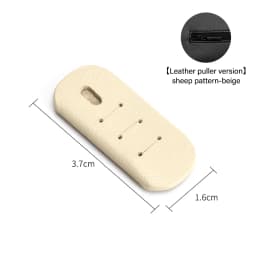 CRAZYSMITH Anti-indentation Zipper Cover For Chanel 19woc Bag Anti-scratch Leather Protective Cover Anti-wear Case Accessories