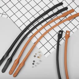 2pcs 45cm Hand Strap Luggage Bags Accessories Synthetic Leather Handle DIY Women's Lady Handbag Shoulder Accessories
