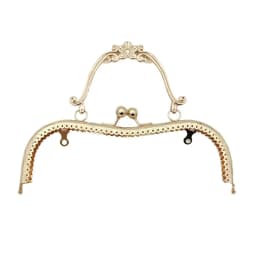 20.5cm Vintage Metal Purse Clasp Frame Bag Kiss Clasp Lock Metal Purse Frame for DIY Craft Purse Bag Making Bag Accessories