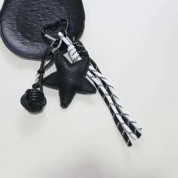 PU Leather Star and Ball Pendant Love Heart Ring Keychain Women Bag Decoration Backpace Accessories for Daily Use or Party Gifts