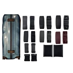 Suitcase Hinges Suitable for Samsonite Luggage Accessories Replair Replacement Travel Suitcases Gemel Luggage Coupling Head