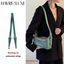 Bag Extended Shoulder Strap for Goyard Bowling 25 Toiletries Bag Handle Shoulder Replacement Strap Bag Modification Accessories