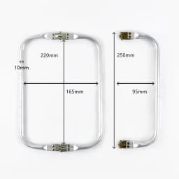 10Pcs 16-30cm Metal Bag Kiss Clasp Aluminium Tube Handbag Handle Purse Frame Woven-bag Clamp Buckle DIY Hardware Accessories