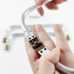10Pcs 16-30cm Metal Bag Kiss Clasp Aluminium Tube Handbag Handle Purse Frame Woven-bag Clamp Buckle DIY Hardware Accessories
