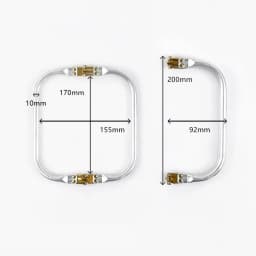 10Pcs 16-30cm Metal Bag Kiss Clasp Aluminium Tube Handbag Handle Purse Frame Woven-bag Clamp Buckle DIY Hardware Accessories