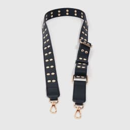 Fashion Rivet Shoulder Bag Strap Adjustable Women Bag Accessories PU Leather Wide Strap Handles Simple Handbag Straps
