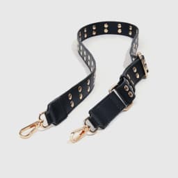 Fashion Rivet Shoulder Bag Strap Adjustable Women Bag Accessories PU Leather Wide Strap Handles Simple Handbag Straps
