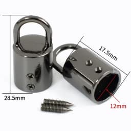5-30Pcs Deepeel 11/14mm Metal Cord Lock Buckles Rope Stopper Handbag Strap Tassel Clasp Hook Hanger Leather Hardware Accessories