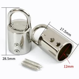 5-30Pcs Deepeel 11/14mm Metal Cord Lock Buckles Rope Stopper Handbag Strap Tassel Clasp Hook Hanger Leather Hardware Accessories