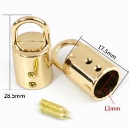 5-30Pcs Deepeel 11/14mm Metal Cord Lock Buckles Rope Stopper Handbag Strap Tassel Clasp Hook Hanger Leather Hardware Accessories