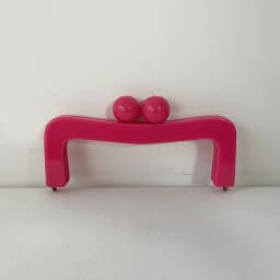 20 Cm Colorful Big Kiss Ball Clasp Acrylic Purse Frame With Screws Bag Handles Handmade Material Resin Clutch Frames Clip Hook