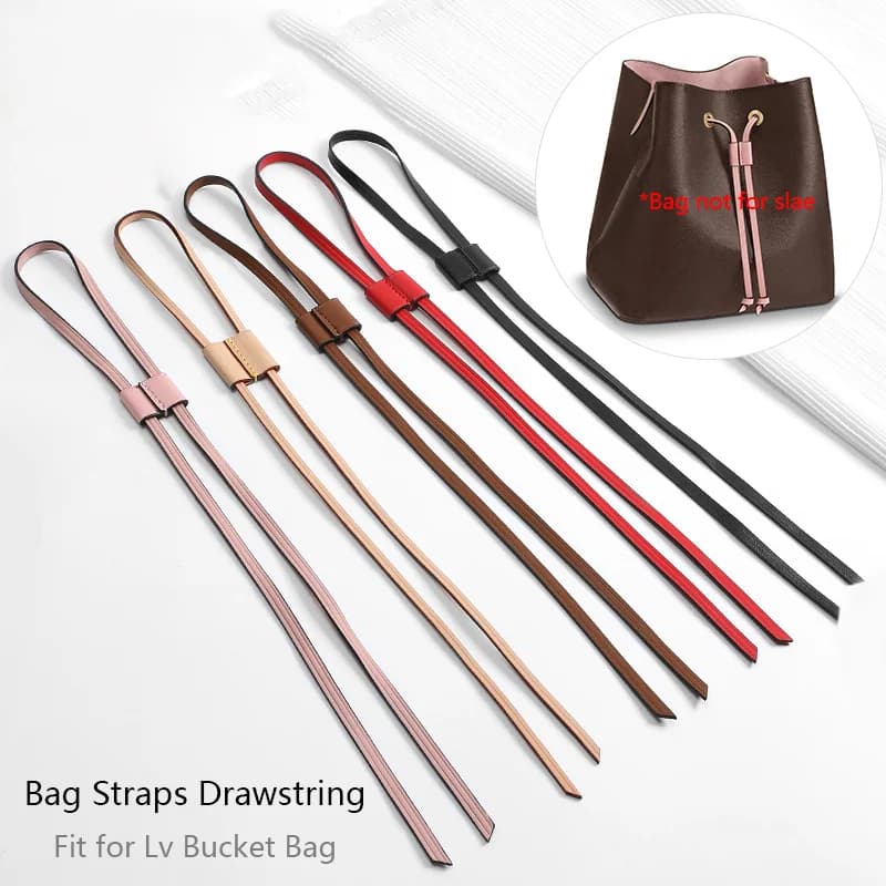 Bag Straps Drawstring For Lv Bucket Bag Replacement Tension Cords Bags Shoulder Slide Lock Buckle Bag Replacement Accessories