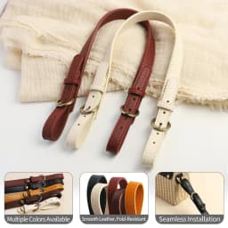 PU Leather Bag Straps Women Handbag Handle Belt Shoulder Crossbody Bag Strap DIY Replacement Strap Bag Part Belt for Bags