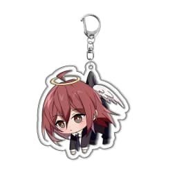 Anime Keychain Chainsaw Man Pochita Makima Cartoon Acrylic Bag Keyring Pendant Accessory