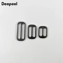5/10/20Pcs Deepeel 20-38mm Stainless Steel Buckles Bag Strap Tri-Glide Slider Clasp Backpack Webbing Adjust Hook DIY Accessories