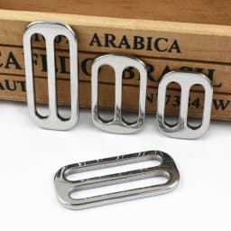 5/10/20Pcs Deepeel 20-38mm Stainless Steel Buckles Bag Strap Tri-Glide Slider Clasp Backpack Webbing Adjust Hook DIY Accessories