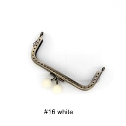 KISSDIY 10PCS 10.5cm sma Candy Bead Metal Purse Frame Square Glossy Antique Bronze Lace Coin Purse Frame Kiss Clasp Accessory