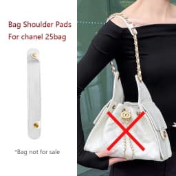 Bag Shoulder Pads For Chanel 25Bag Anti-slip Leather Shoulder Rest Anti-strangulation Wide Modified Bag Strap Bag Accessories