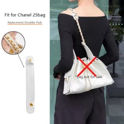 Bag Shoulder Pads For Chanel 25Bag Anti-slip Leather Shoulder Rest Anti-strangulation Wide Modified Bag Strap Bag Accessories