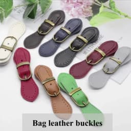 Bag Magnetic Buttons Genuine Leather Bronze Hasp Buckle Cambridge Bag Fastener Women Handmade DIY Crossbody Handbag Accessories